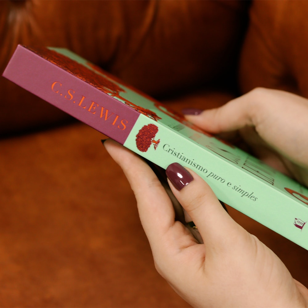Capa de Cristianismo Puro e Simples | C. S. Lewis — item do Kit Cristianismo Puro e Simples | C. S. Lewis + Devocional Ore ao Espírito Santo | Domingos Jardim · foto 7