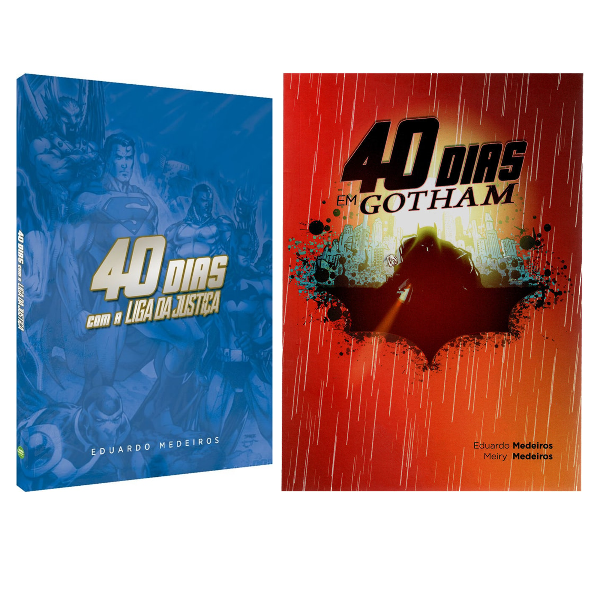 Kit Devocional 40 Dias em Gotham | Eduardo Medeiros + Devocional 40 Dias com a Liga da Justiça