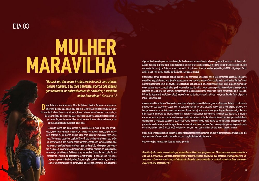 Capa de Devocional 40 Dias com a Liga da Justiça — item do Kit Devocional 40 Dias em Gotham | Eduardo Medeiros + Devocional 40 Dias com a Liga da Justiça · foto 5