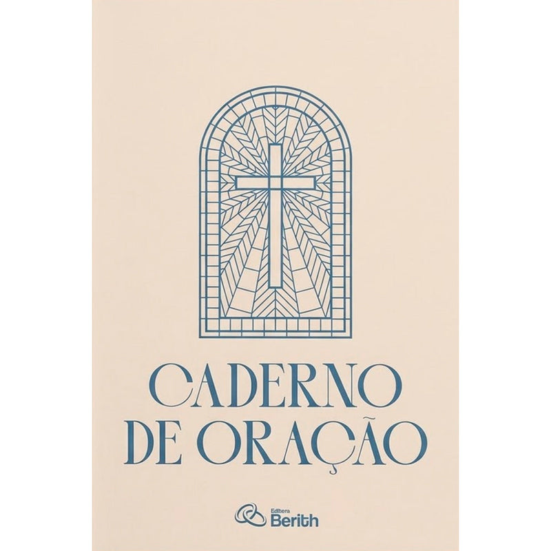 Capa de Caderno de Oração | Berith — item do Kit Devocional De Joelhos | Phil Wickham e Matt Litton + Caderno de Oração | Berith + Chaveiro Articulado 3D | Jesus