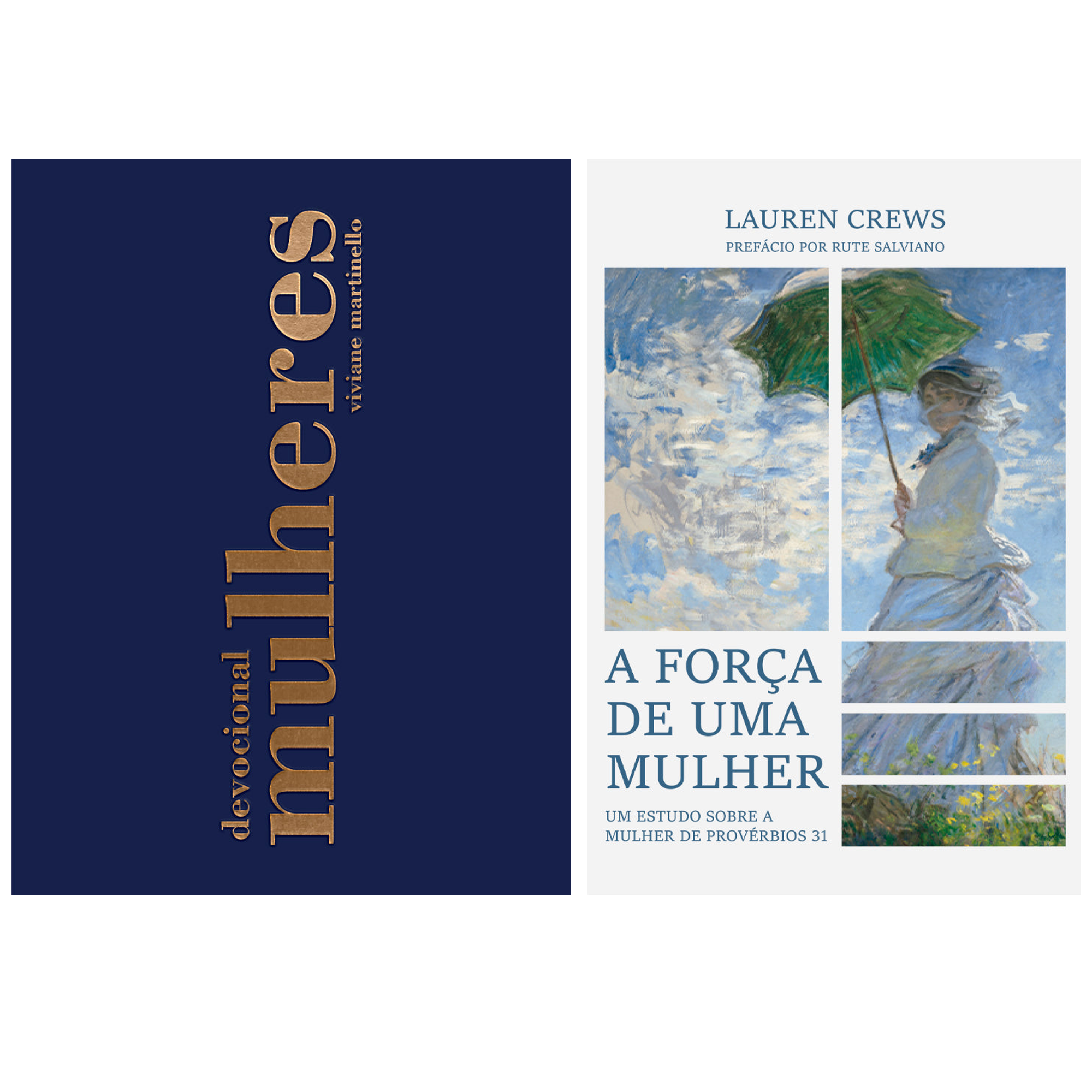 Kit Devocional Mulheres 2027 | Viviane Martinello + A Força de Uma Mulher | Lauren Crews