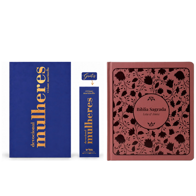 Kit Devocional Mulheres 2027 | Viviane Martinello + Bíblia Sagrada Leia e Anote | NVT | Letra Normal | Capa Dura Enraizada