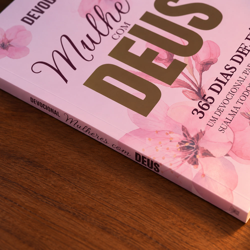 Capa de Devocional Mulheres Com Deus | 365 Dias de Fé — item do Kit Devocional Mulheres Com Deus | 365 Dias de Fé + Mulheres Improváveis | Viviane Martinello + A Força de Uma Mulher | Lauren Crews · foto 4