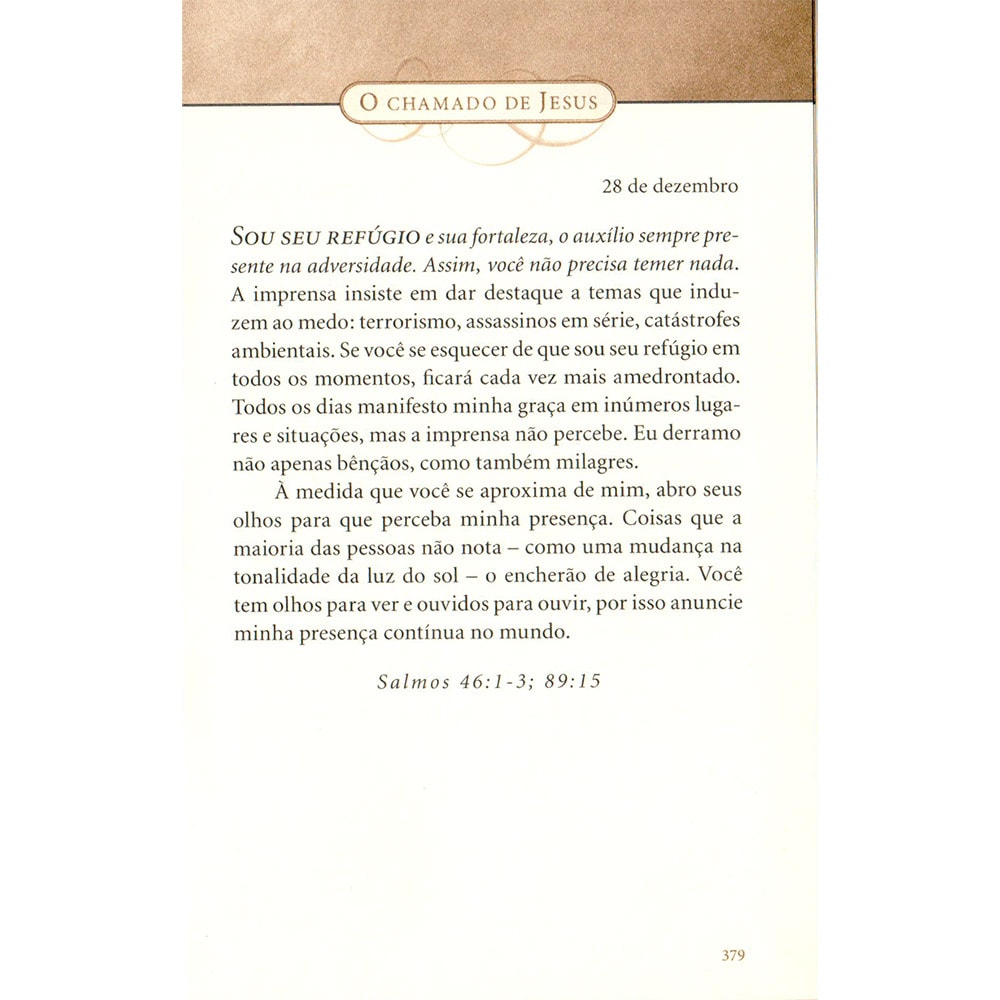 Capa de Devocional O Chamado de Jesus | Sarah Young | Capa Dura — item do Kit Devocional O Chamado de Jesus | Capa Dura + A Escuta de Jesus | Sarah Young · foto 3