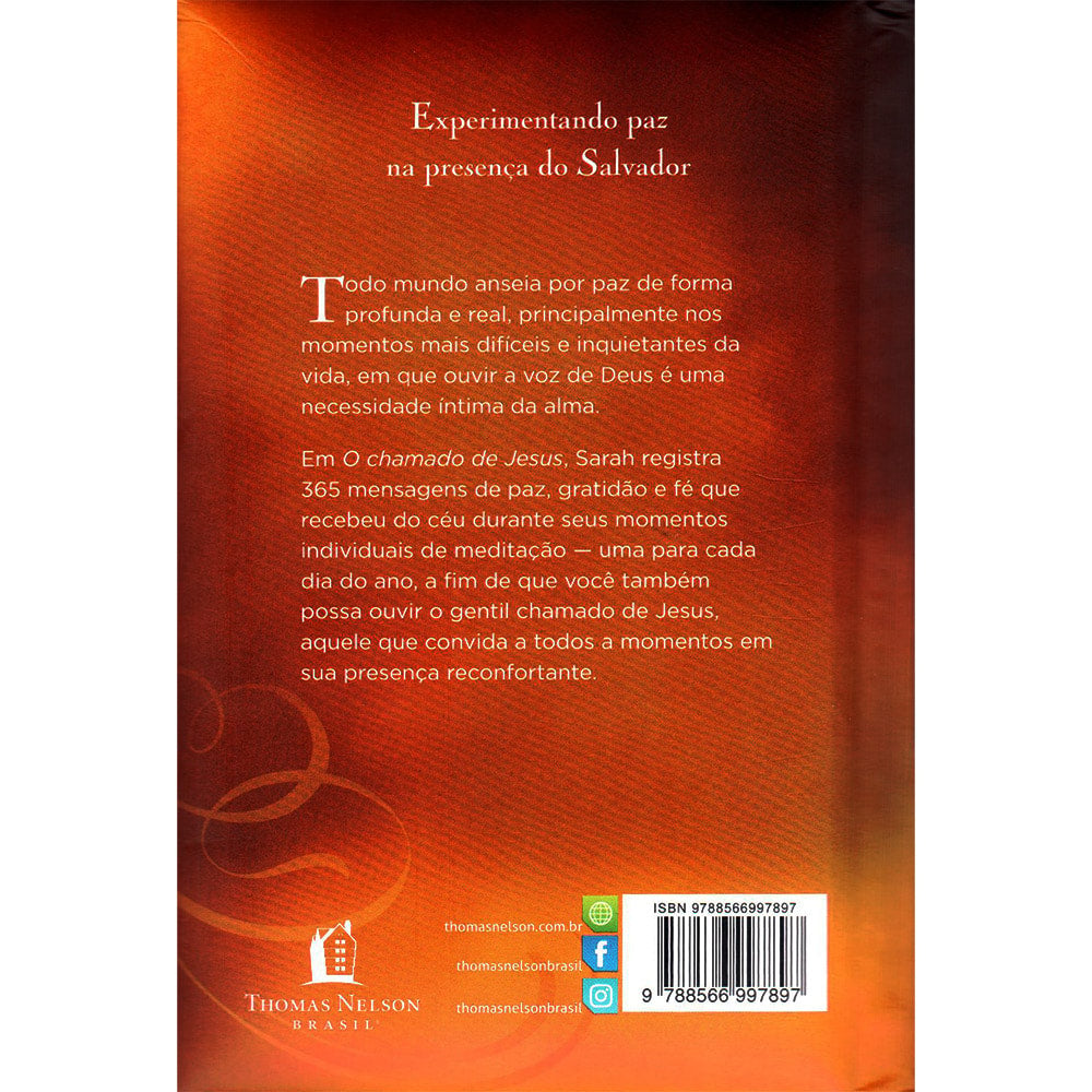 Capa de Devocional O Chamado de Jesus | Sarah Young | Capa Dura — item do Kit Devocional O Chamado de Jesus | Capa Dura + A Escuta de Jesus | Sarah Young · foto 4