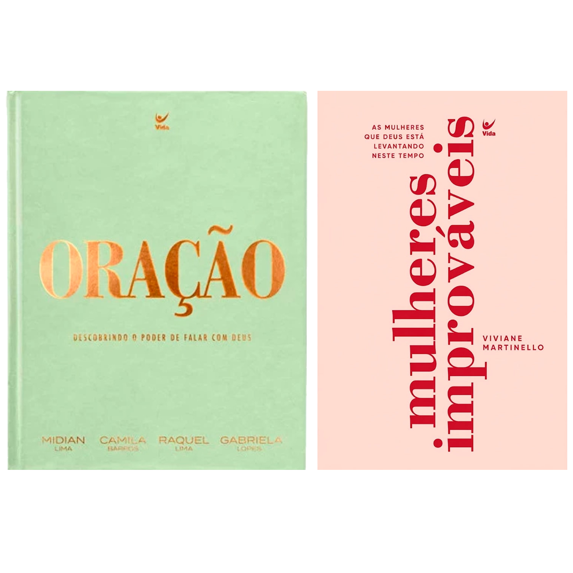 Kit Devocional Oração | Midian Lima, Camila Barros, Raquel Lima e Gabriela Lopes + Mulheres Improváveis | Viviane Martinello