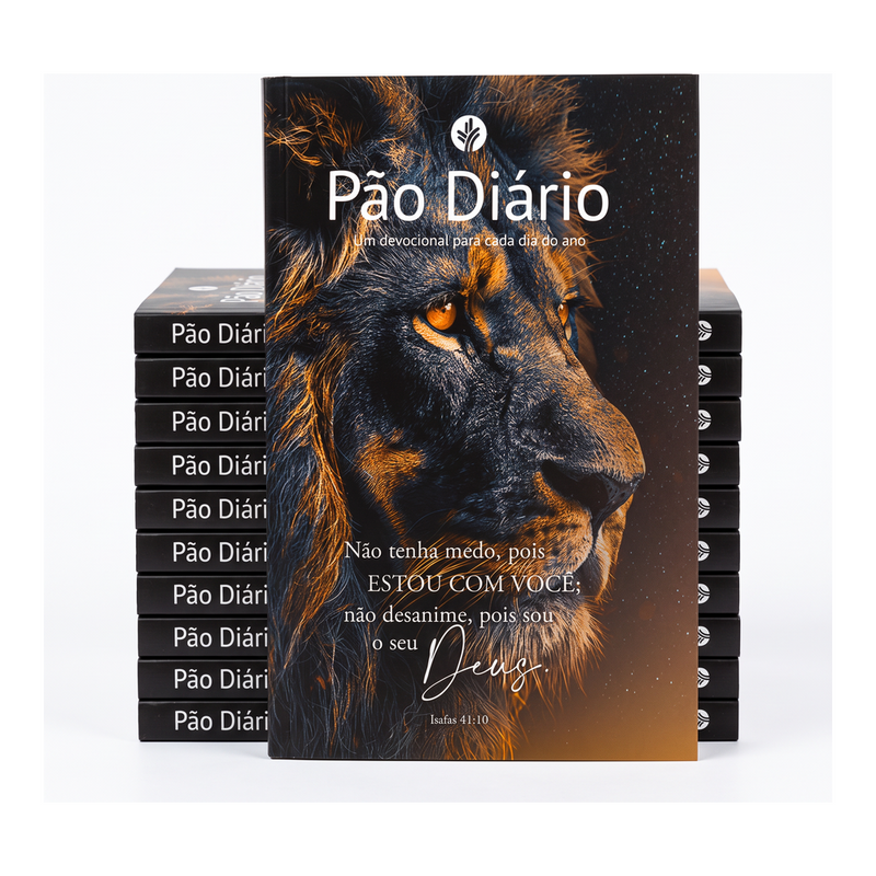 Kit Devocional Pão Diário | Vol.30 Leão | Não Tenha Medo 10un