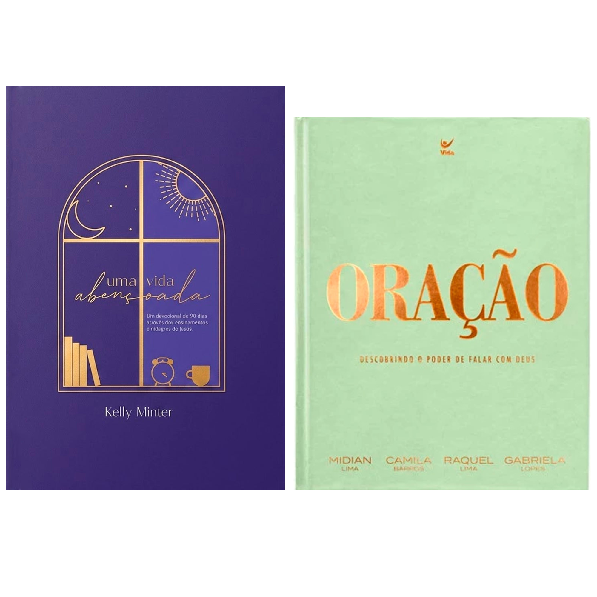 Kit Devocional Uma Vida Abençoada | Kelly Minter + Devocional Oração | Midian Lima, Camila Barros, Raquel Lima e Gabriela Lopes