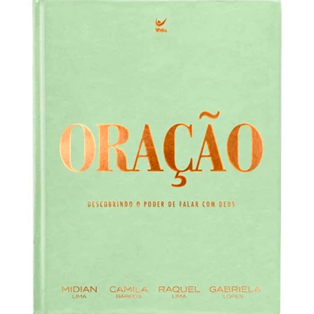 Capa de Devocional Oração | Midian Lima, Camila Barros, Raquel Lima e Gabriela Lopes — item do Kit Devocional Uma Vida Abençoada | Kelly Minter + Devocional Oração | Midian Lima, Camila Barros, Raquel Lima e Gabriela Lopes