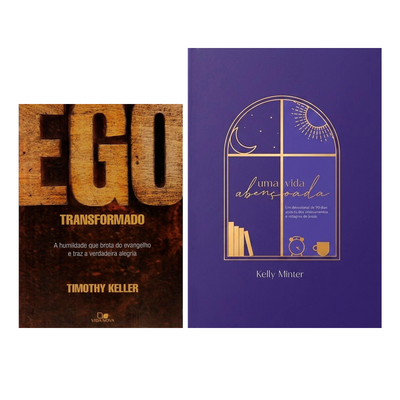 Kit Ego Transformado | Timothy Keller + Devocional Uma Vida Abençoada | Kelly Minter