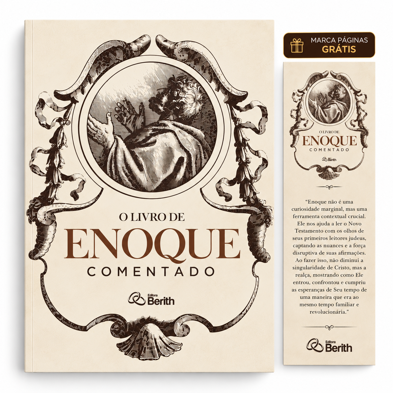 Capa de O Livro de Enoque | Comentado — item do Kit Ego Transformado | Timothy Keller + O Livro de Enoque | Comentado