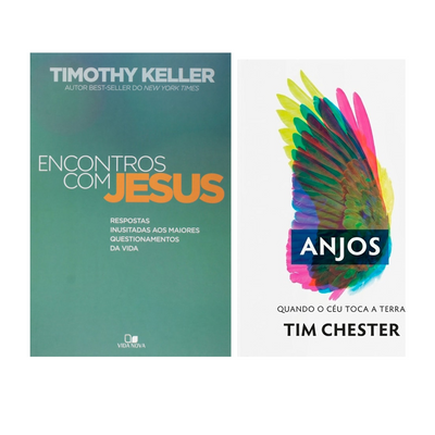 Kit Encontros com Jesus | Timothy Keller + Anjos | Tim Chester
