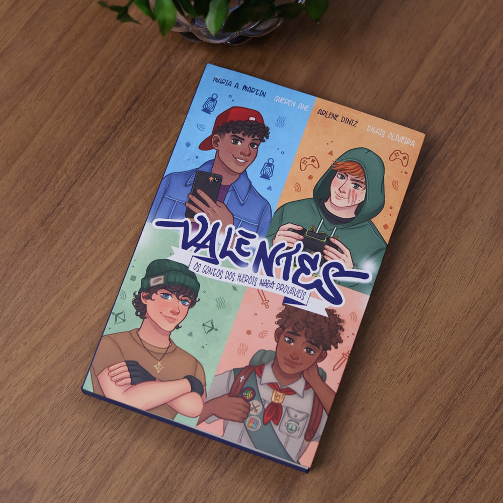 Capa de Valentes | Arlene Diniz, Queren Ane, Maria Araújo Martin e Thaís Oliveira — item do Kit Exilados | Gustavo Pires + Valentes | Arlene Diniz, Queren Ane, Maria Araújo Martin e Thaís Oliveira · foto 3
