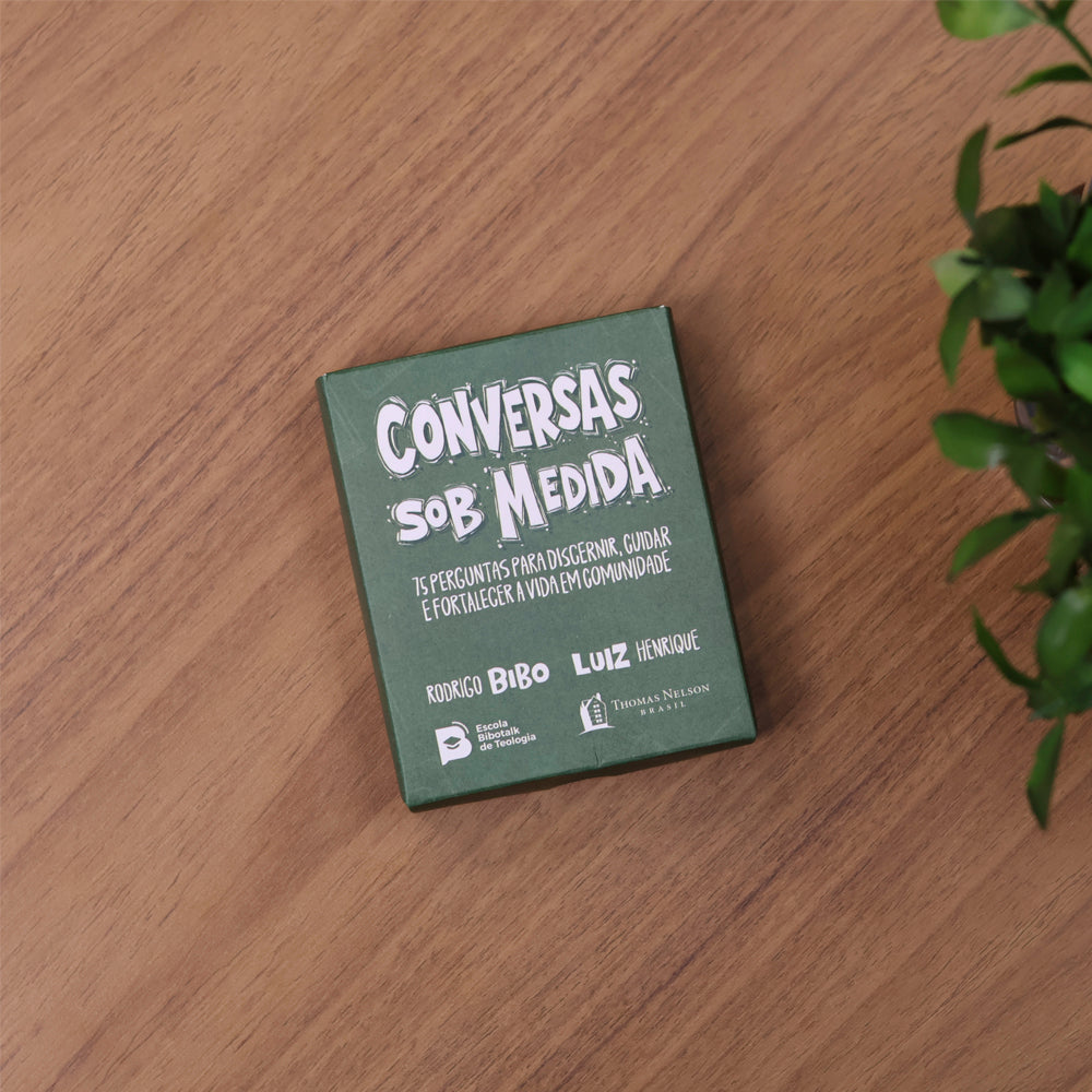 Capa de Conversas Sob Medida | Rodrigo Bibo — item do Kit Igreja Sob Medida + Conversas Sob Medida | Rodrigo Bibo e Luiz Henrique · foto 3