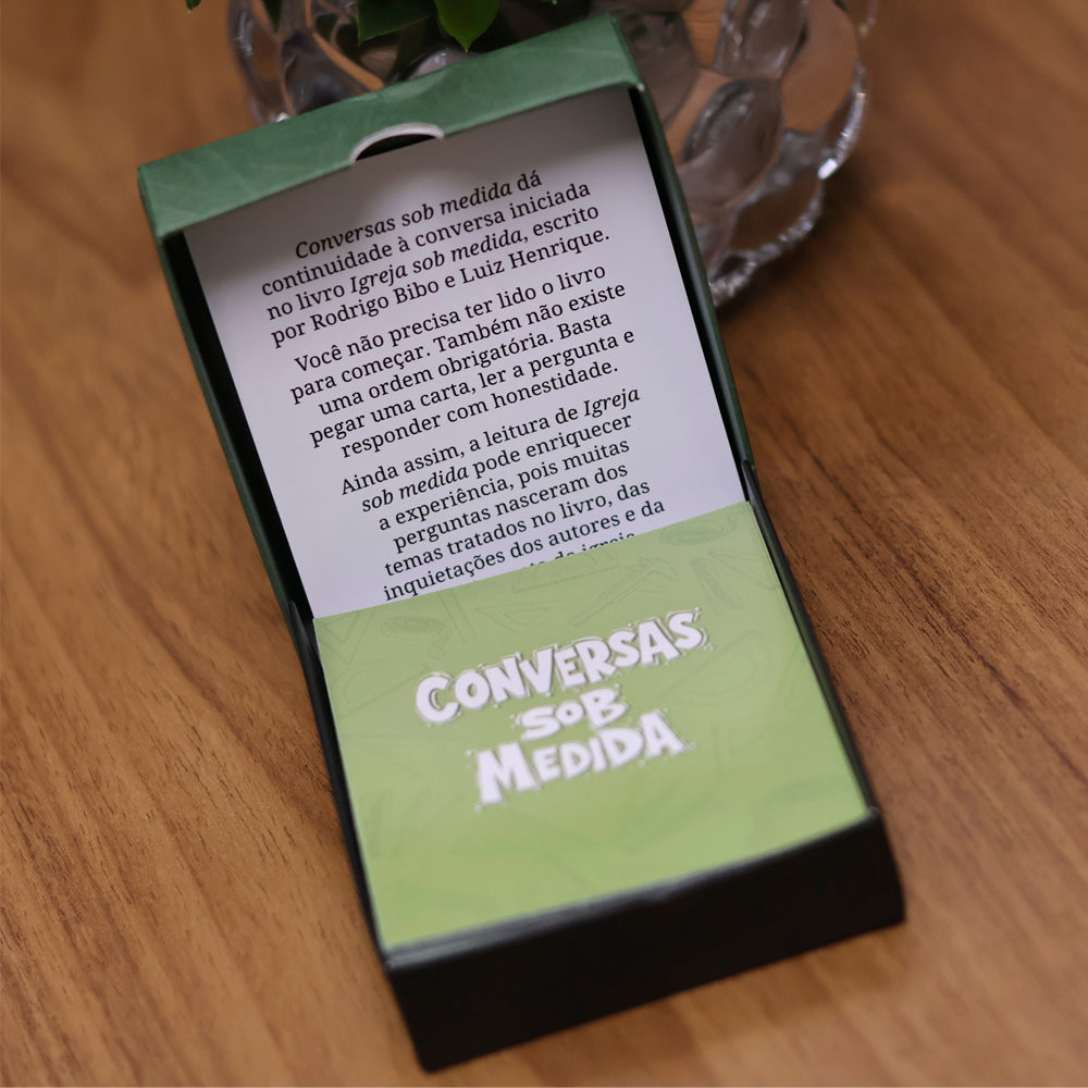 Capa de Conversas Sob Medida | Rodrigo Bibo — item do Kit Igreja Sob Medida + Conversas Sob Medida | Rodrigo Bibo e Luiz Henrique · foto 4