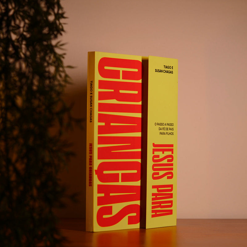 Capa de Jesus Para Crianças | Tiago e Susan Chagas — item do Kit Jesus Para Ansiosos + Devocional Paz Para Dormir | Tiago Chagas + Jesus Para Crianças | Tiago e Susan Chagas · foto 2
