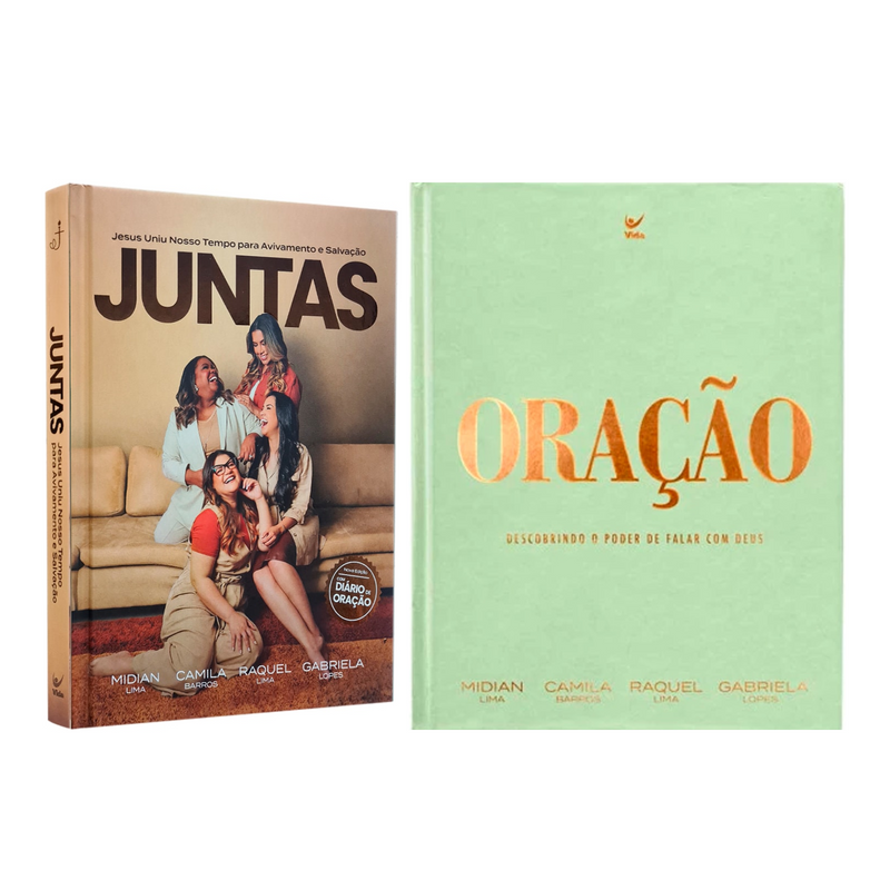 Kit Juntas + Devocional Oração | Midian Lima, Camila Barros, Raquel Lima e Gabriela Lopes