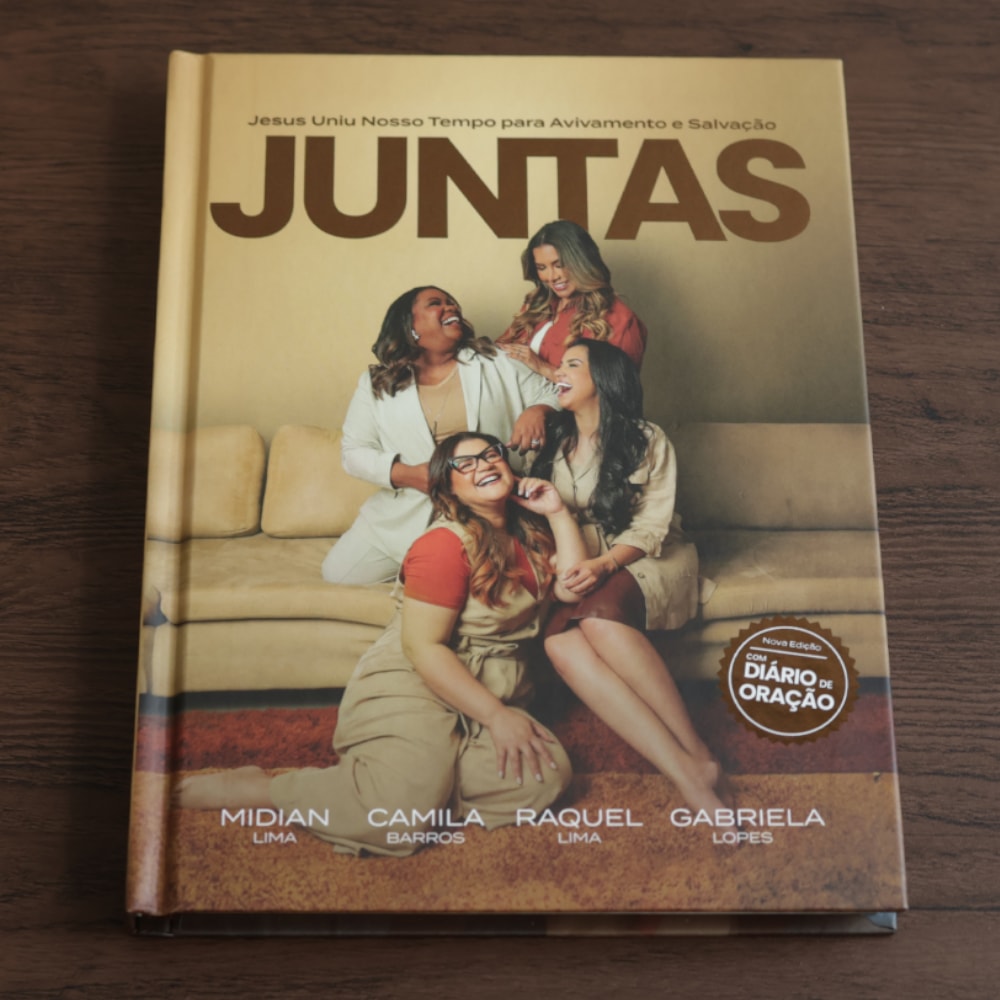 Capa de Juntas | Midian Lima, Camila Barros, Raquel Lima e Gabriela Lopes — item do Kit Juntas + Devocional Oração | Midian Lima, Camila Barros, Raquel Lima e Gabriela Lopes · foto 2