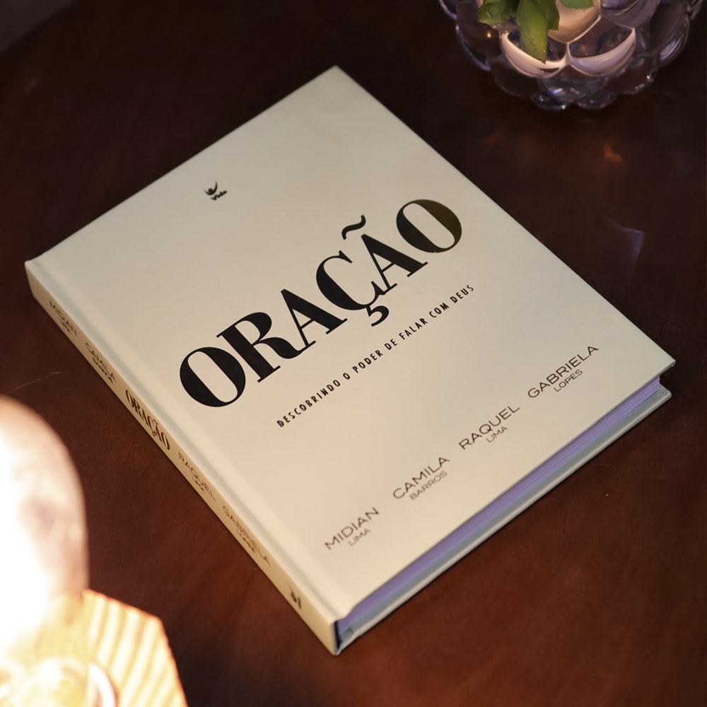 Capa de Devocional Oração | Midian Lima, Camila Barros, Raquel Lima e Gabriela Lopes — item do Kit Juntas + Devocional Oração | Midian Lima, Camila Barros, Raquel Lima e Gabriela Lopes · foto 3