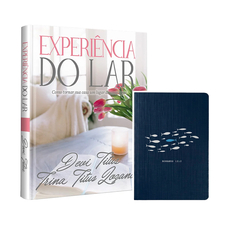 Kit Experiência do Lar + Bloco de Anotações