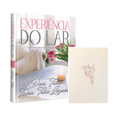 Kit Experiência do Lar | Edição Memorial + Bloco de Anotações Flor