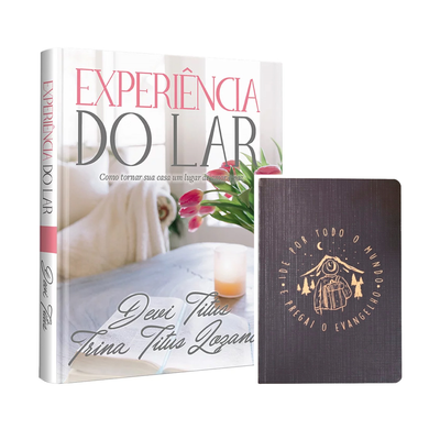 Kit Experiência do Lar | Edição Memorial + Bloco de Anotações Ide Por Todo Mundo