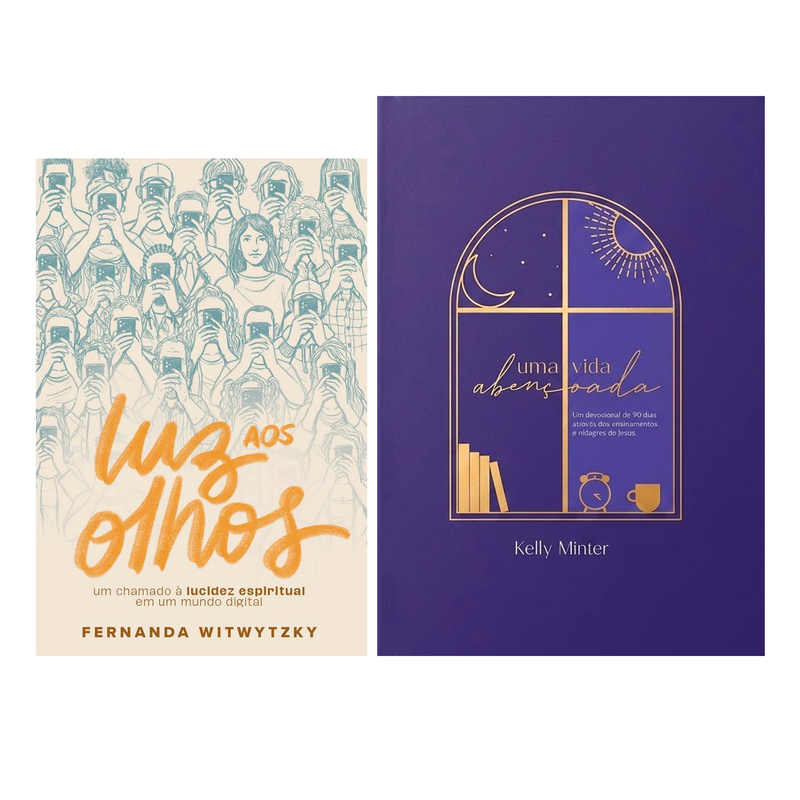 Kit Luz aos Olhos | Fernanda Witwytzky + Devocional Uma Vida Abençoada | Kelly Minter