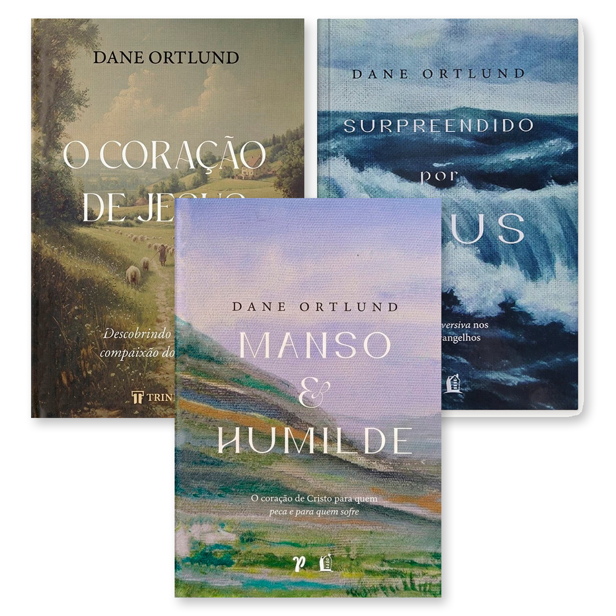 Kit Manso e Humilde + O Coração de Jesus + Surpreendido por Jesus | Dane Ortlund