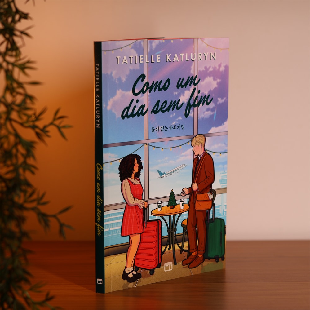 Capa de Como Um Dia Sem Fim | Tatielle Katluryn — item do Kit Meu Plano Perfeito Florescer | Capa Almofadada Espiral Oculto Dorama + Como Um Dia Sem Fim | Tatielle Katluryn · foto 2