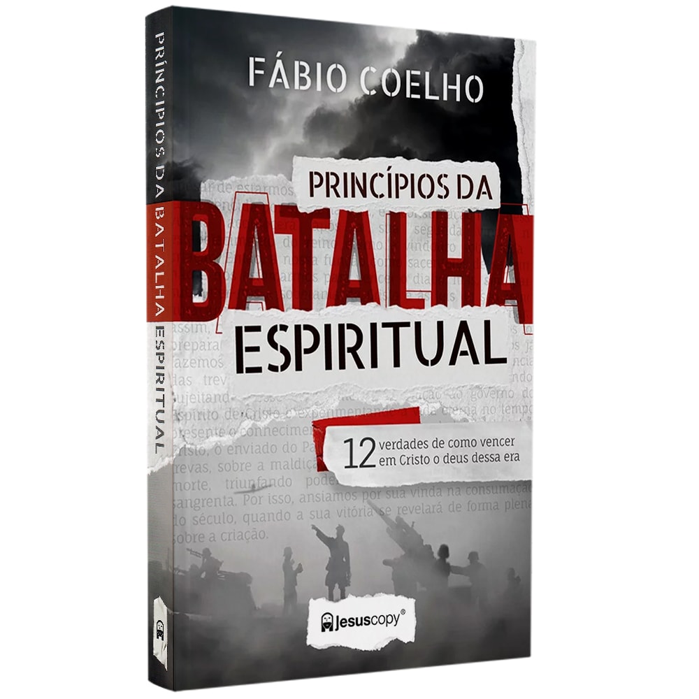 Capa de Princípios da Batalha Espiritual | Fábio Coelho — item do Kit Não Apagueis O Espírito + Princípios da Batalha Espiritual | Fábio Coelho