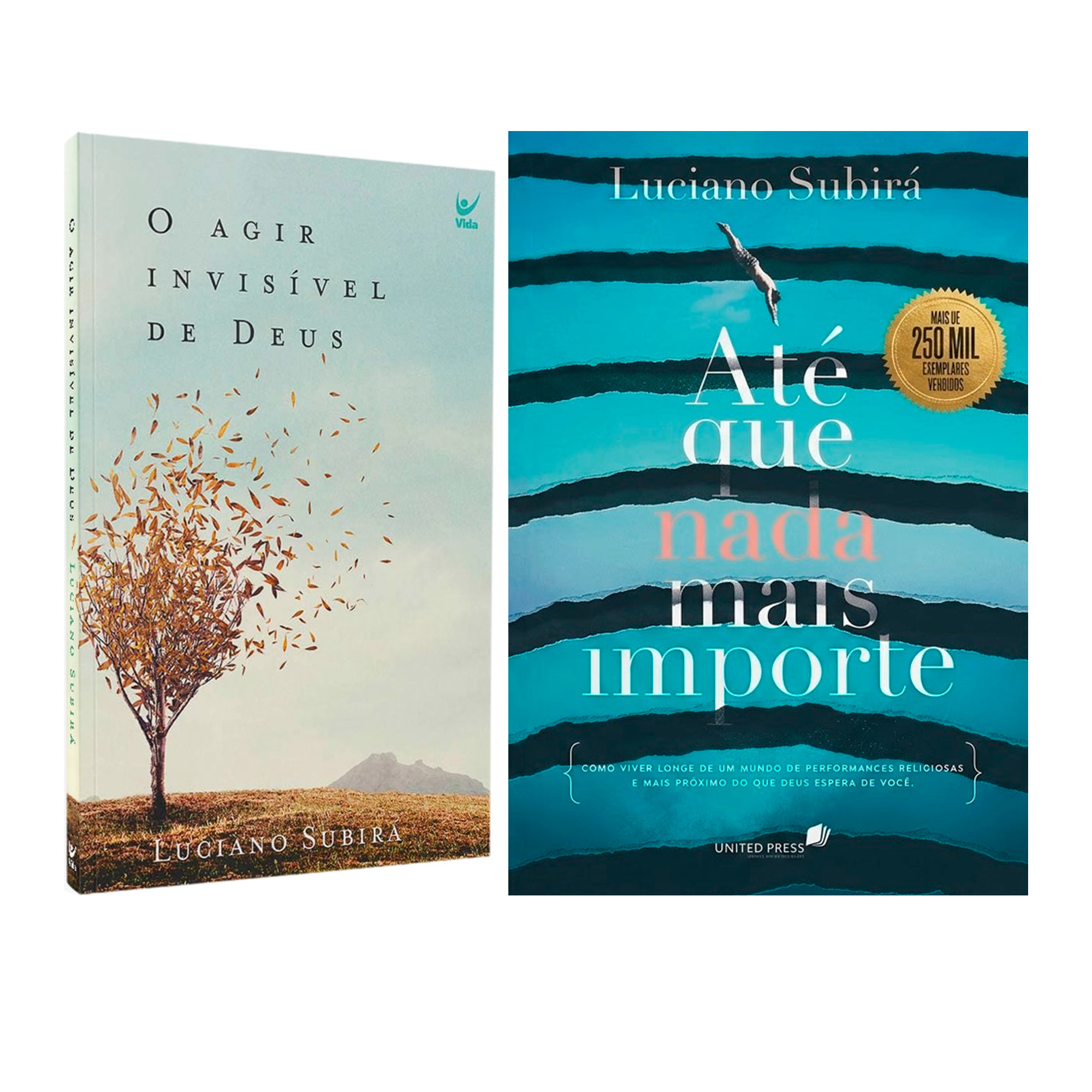 Kit O Agir Invisível de Deus + Até que Nada Mais Importe | Luciano Subirá