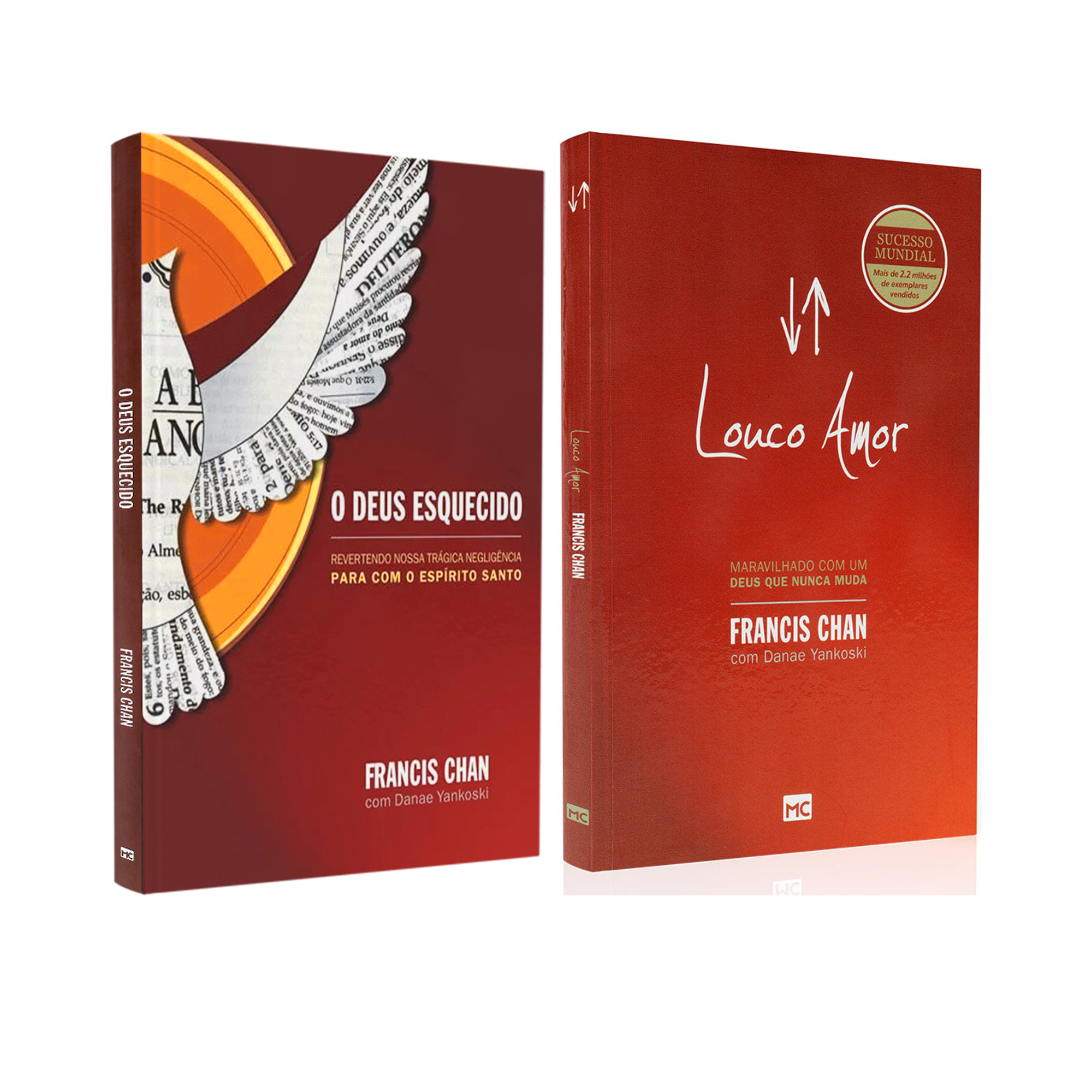 Kit O Deus Esquecido + Louco Amor | Francis Chan