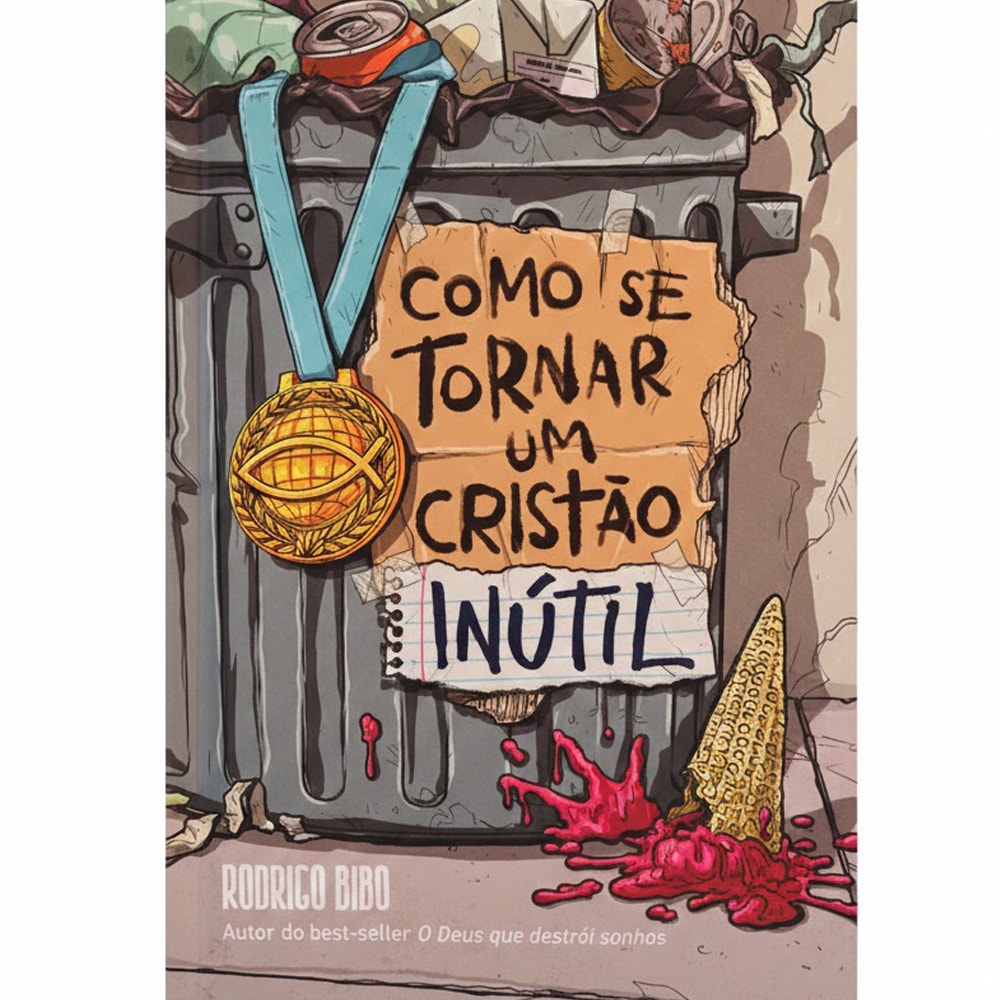Capa de Como se Tornar Um Cristão Inútil | Rodrigo Bibo — item do Kit O Deus que Destrói Sonhos + Como se Tornar Um Cristão Inútil | Rodrigo Bibo
