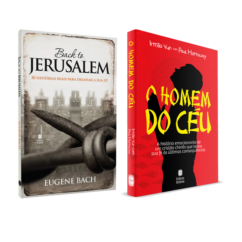 Kit O Homem do Céu | Irmão Yun e Paul Hattaway + Back to Jerusalem | Eugene Bach