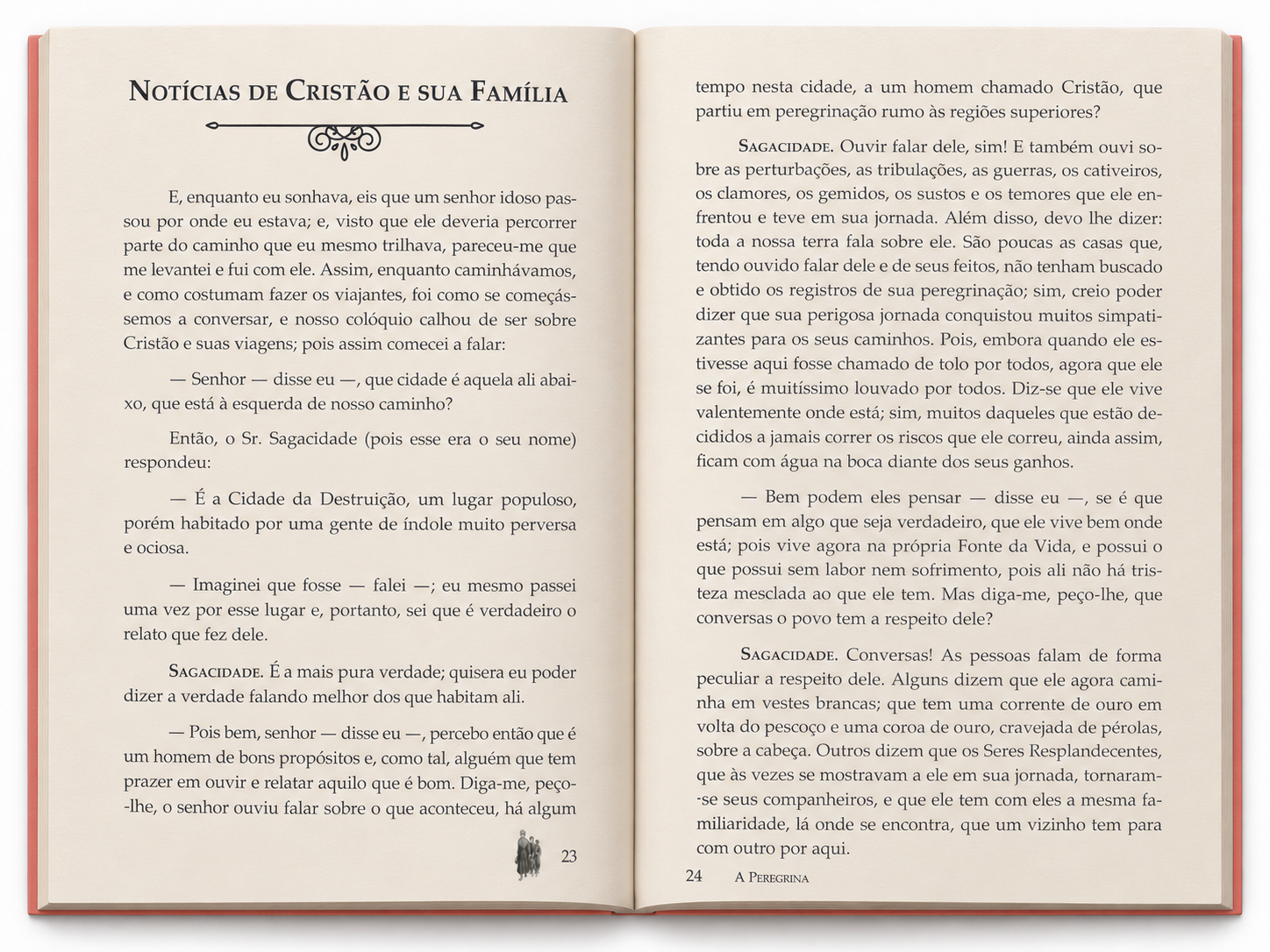 Capa de A Peregrina | Clássicos da Literatura | John Bunyan — item do Kit O Peregrino + A Peregrina | Clássicos da Literatura | John Bunyan · foto 5
