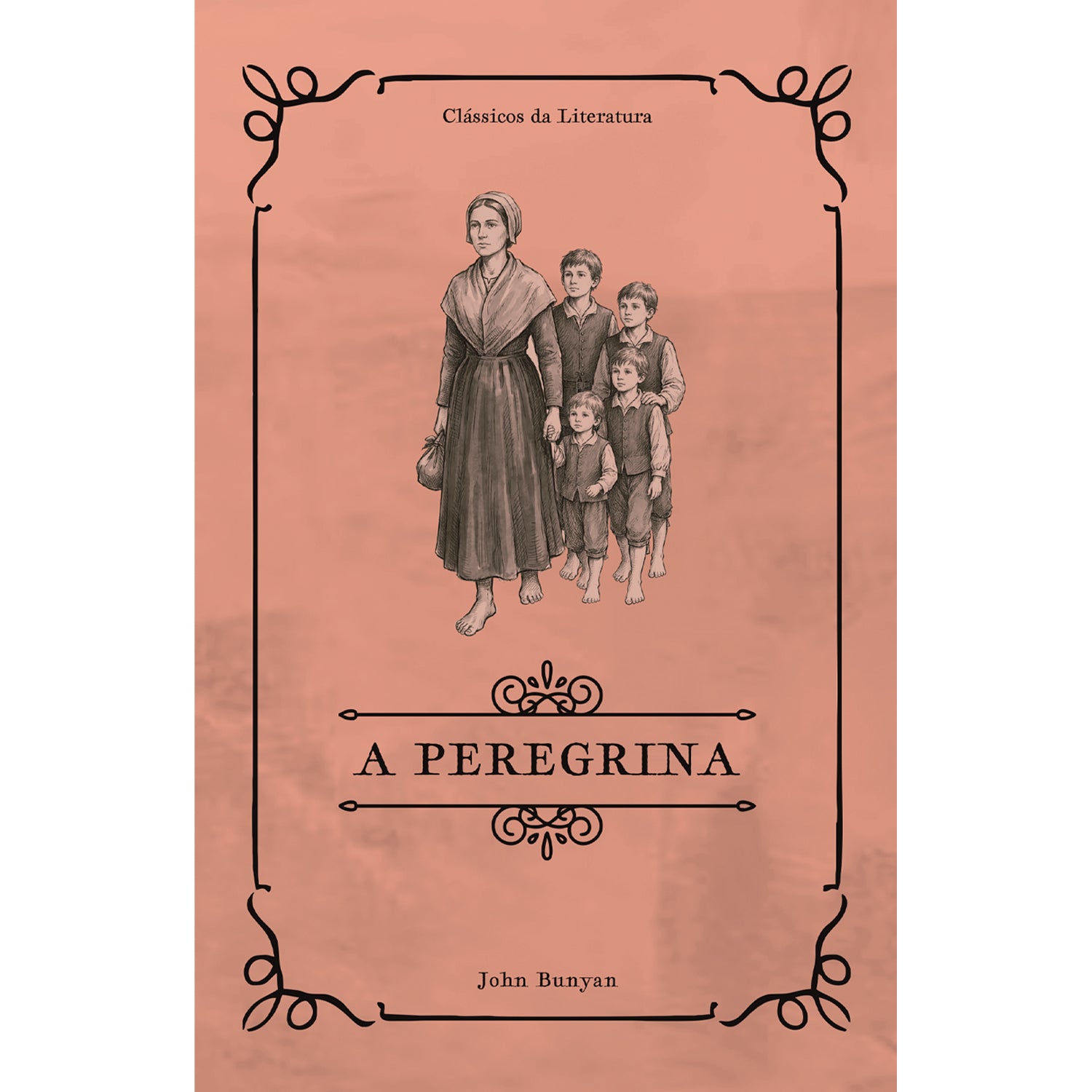 Capa de A Peregrina | Clássicos da Literatura | John Bunyan — item do Kit O Peregrino + A Peregrina | Clássicos da Literatura | John Bunyan