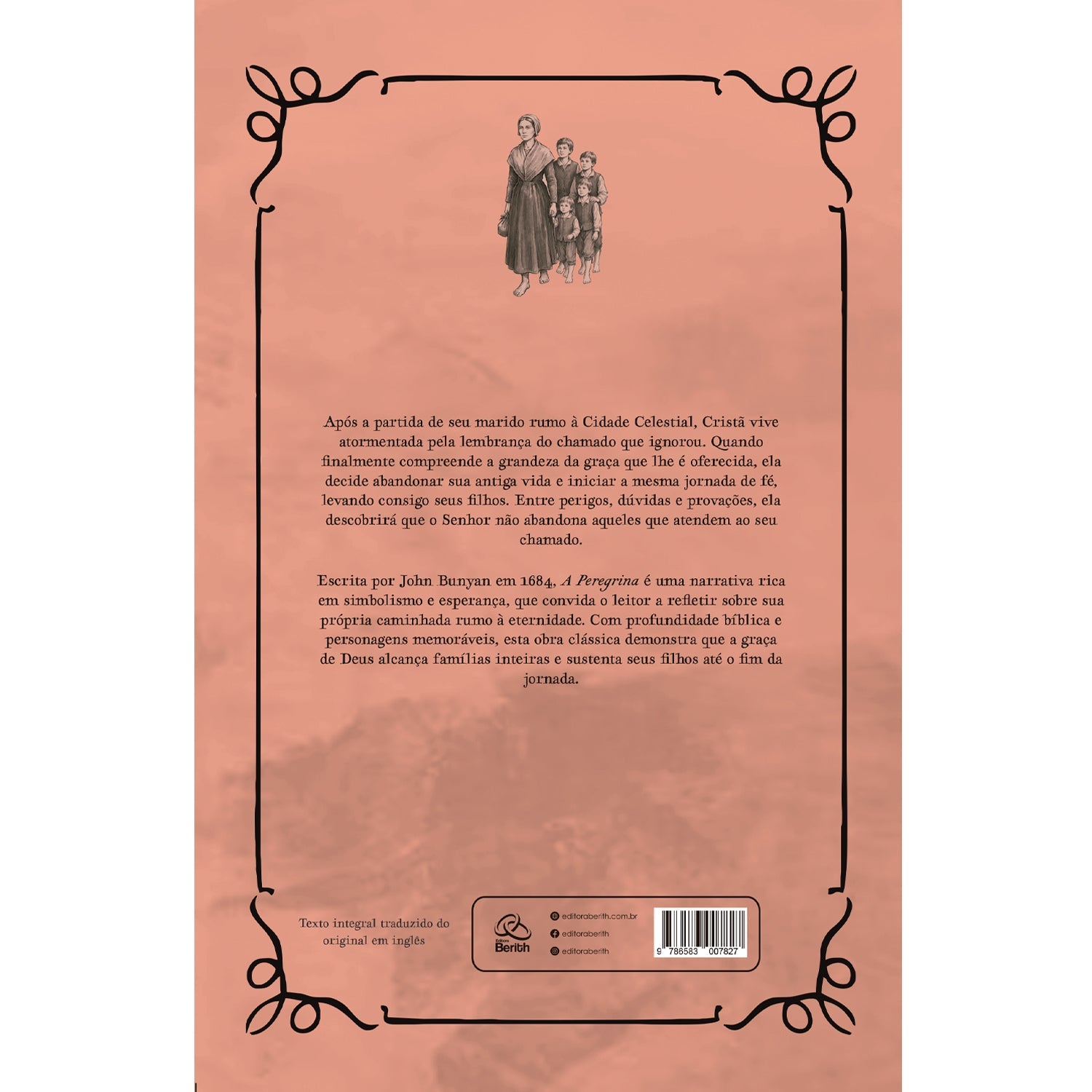 Capa de A Peregrina | Clássicos da Literatura | John Bunyan — item do Kit O Peregrino + A Peregrina | Clássicos da Literatura | John Bunyan · foto 4