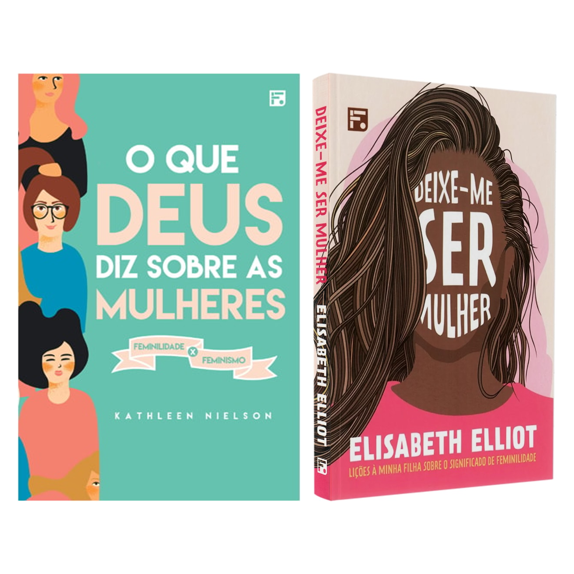 Kit O que Deus Diz Sobre as Mulheres | Kathleen Nielson + Deixe-me ser Mulher | Elisabeth Elliot