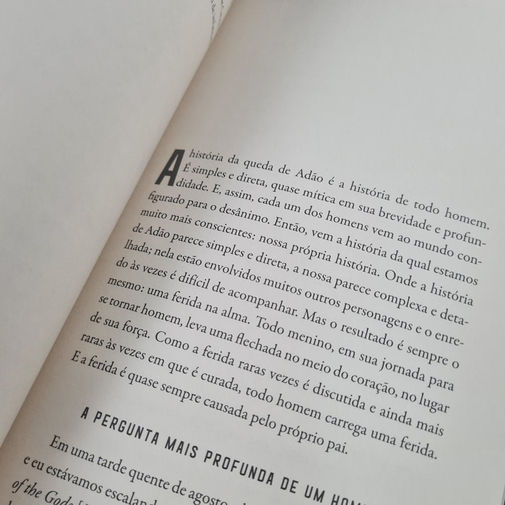 Capa de Coração Selvagem | John Eldredge — item do Kit O Silêncio de Adão | Larry Crabb + Seja Homem | Telmo Martinello + Masculinidade Restaurada | Eric Mason + Coração Selvagem | John Eldredge · foto 3