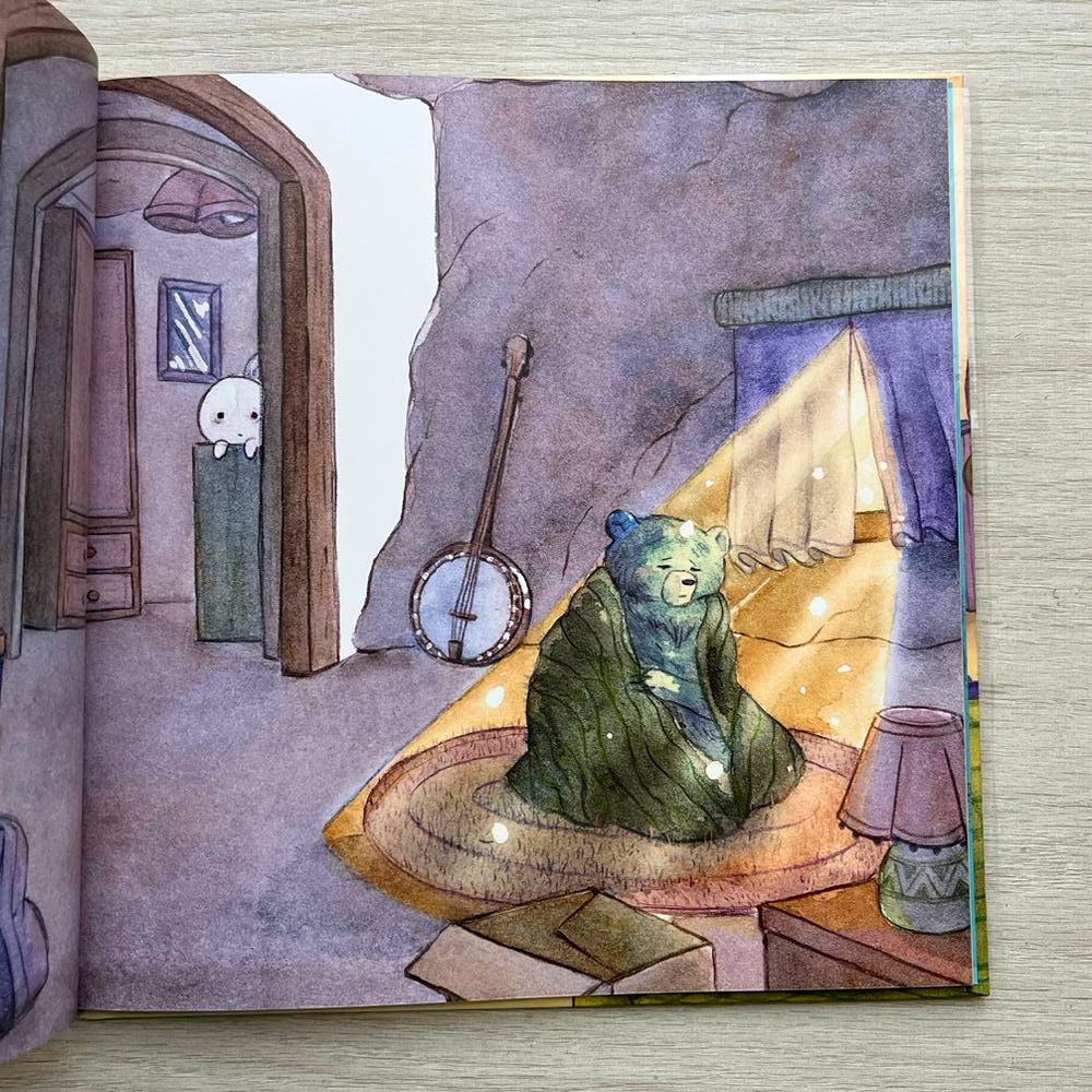 Capa de O Urso e o Eco | Melissa Gabareli e Phellip Willian — item do Kit O Urso e o Eco | Melissa Gabareli e Phellip Willian + Enquanto Ana Espera | Fernanda Witwytzky + Quando Meu Sorvete Cai | Rodrigo Bibo · foto 6