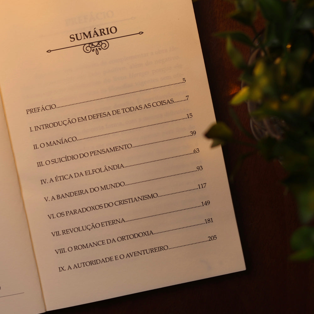 Capa de Ortodoxia | Clássicos da Literatura | G. K. Chesterton — item do Kit Ortodoxia + Hereges + O Homem que Era Quinta-Feira | G. K. Chesterton · foto 5