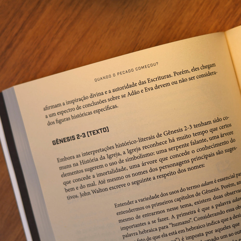 Capa de Quando o Pecado Começou ? | Loren Haarsma — item do Kit Pecadores Nas Mãos de Um Deus Irado e Outros Sermões | Clássicos da Literatura | Jonathan Edwards + Quando o Pecado Começou ? | Loren Haarsma · foto 7