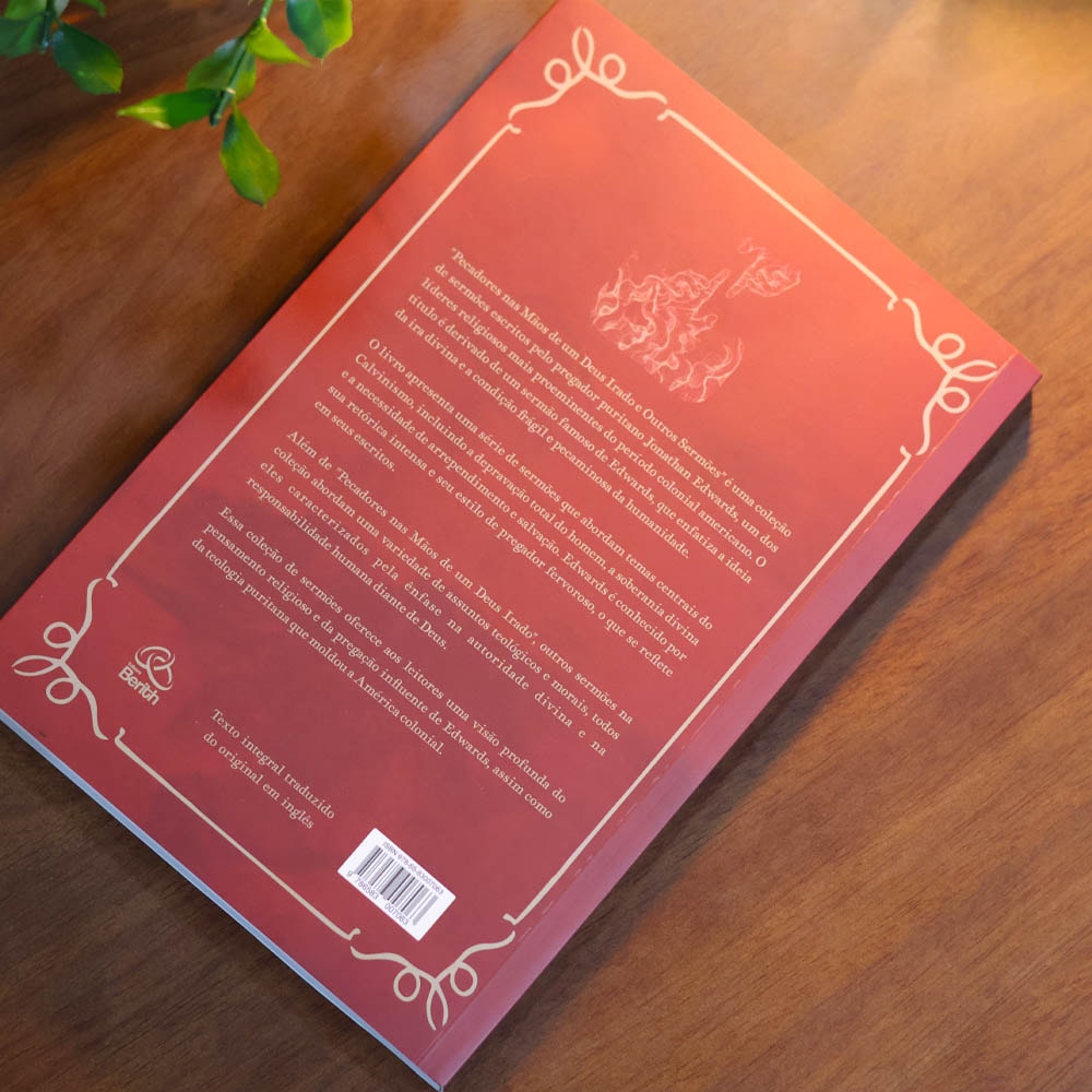 Capa de Pecadores Nas Mãos de Um Deus Irado e Outros Sermões | Clássicos da Literatura | Jonathan Edwards — item do Kit Pecadores Nas Mãos de Um Deus Irado e Outros Sermões | Clássicos da Literatura | Jonathan Edwards + Quando o Pecado Começou ? | Loren Haarsma · foto 9