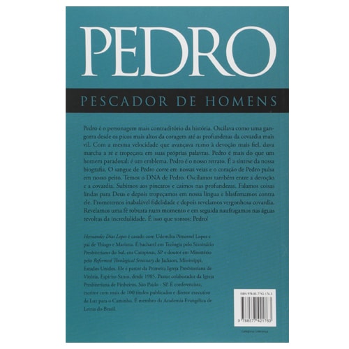 Capa de Pedro, O Pescador de Homens | Hernandes Dias Lopes — item do Kit Pedro, O Pescador de Homens + Paulo, o Maior Líder do Cristianismo | Hernandes Dias Lopes · foto 3