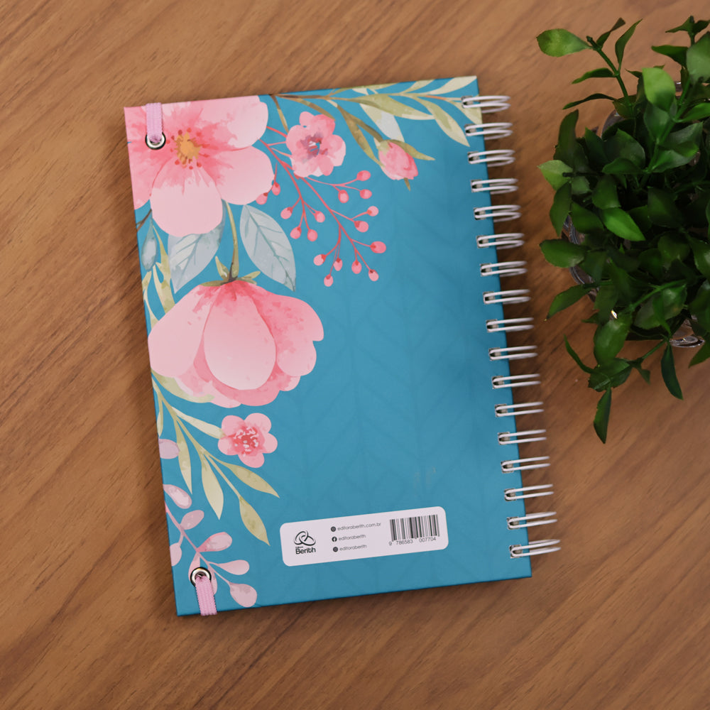 Capa de Planner Contando os Meus Dias | Capa Floral Verde — item do Kit Planner Contando os Meus Dias | Capa Floral Verde + Devocional Mulheres 2027 | Viviane Martinello · foto 10