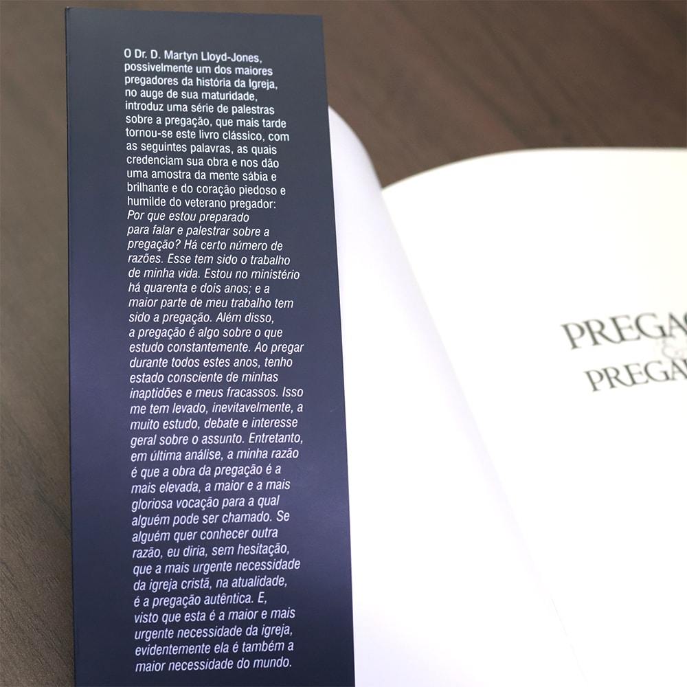 Capa de Pregação e Pregadores | David Martyn Lloyd-Jones — item do Kit Pregação Transformadora | Hernandes Dias Lopes + Pregação e Pregadores | David Martyn Lloyd-Jones · foto 3