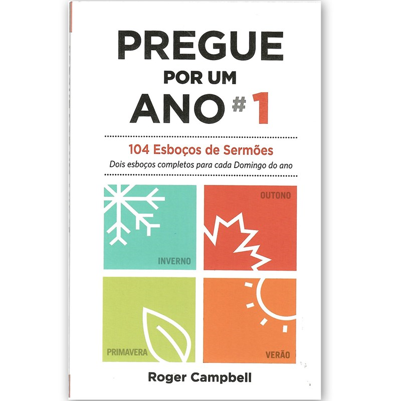 Capa de Pregue Por Um Ano 1 | Roger Campbell — item do Kit Pregue Por Um Ano 1 + 2 + 3 + 4 | Roger Campbell · foto 2