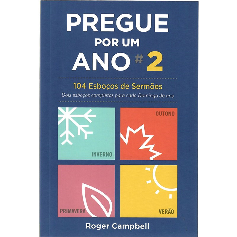 Capa de Pregue Por Um Ano 2 | Roger Campbell — item do Kit Pregue Por Um Ano 1 + 2 + 3 + 4 | Roger Campbell · foto 2