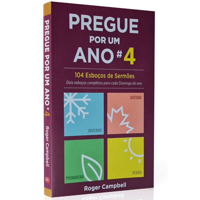 Capa de Pregue Por Um Ano 4 | Roger Campbell — item do Kit Pregue Por Um Ano 1 + 2 + 3 + 4 | Roger Campbell · foto 2