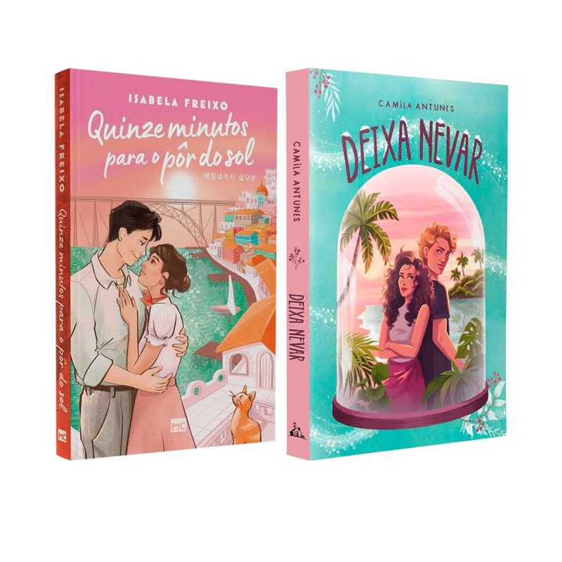 Kit Quinze Minutos Para o Pôr do Sol | Isabela Freixo + Deixa Nevar | Camila Antunes